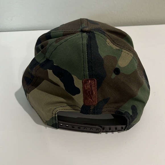 New Era 9FIFTY‎ Los Angeles Lakers Camouflage Snapback Leather Logo Basketball - Picture 4 of 7